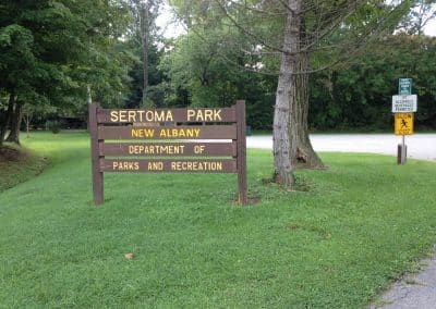 Sertoma Park Sign